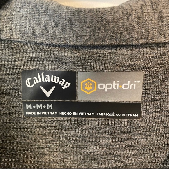 Callaway Gray Golf Polo - Picture 5 of 5